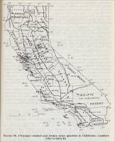 Principal crushed and broken stone quarries in California