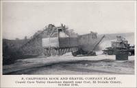 California Rock and Gravel Company Plant - Cowell Cave Valley limestone deposit near Cool
