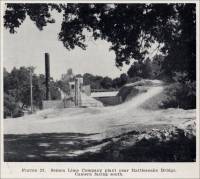Semon Lime Company plant near Rattlesnake Bridge