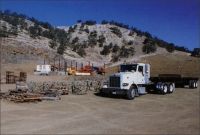 The Brownstone Quarry loading area, Colusa County, CA