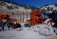 The Brownstone Quarry stone works area, Colusa County, CA