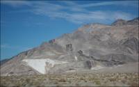 F. W. Aggregates White Dolomite quarry active today near Lone Pine, CA 