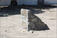 Structure made of stone at the Soledad Mission, Monterey County, CA