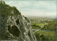 “New Haven, Conn. – East Rock” (postcard photograph)