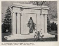 The Gulbenkian memorial in Woodlawn Cemetery, Bronx, N.Y. ca 1921