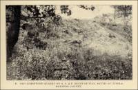 Old limestone quarry on G.S. & F. right-of-way, south of Tivola, Houston County, Georgia (circa 1910)