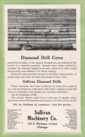 Sullivan Diamond Drills, Sullivan Machinery Company Advertisement (from Mine and Quarry, June 1912, back cover)