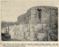 View in the Stevens' Quarry in section 8, Indian Village township.