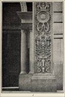 A. Part of panel at side of entrance to New York Bank of Commerce.