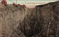 Limerock Quarry, Rockland, Me.