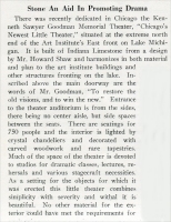 Part 1 of 2 of the article, “Stone An Aid in Promoting Drama, in Stone, Vol. XLVII, No. 4, April 1926, pp. 238.