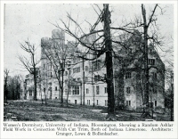Women’s Dormitory, University of Indiana, Bloomington, from “Stone,” July 1926, pp. 421
