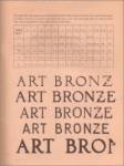 The Standard tablet Letter Patterns chart in the "Michaels Bronze Tablets" catalog (circa 1932)