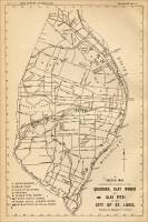 Sketch Map showing the location of the Quarries, Clay Works and Clay Pits in the City of St. Louis.