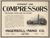 Ingersoll-Rand Co., St. Louis, Missouri, Sept. 1906 advertisement