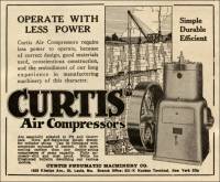 Curtis Pneumatic Machinery Co., St. Louis, Missouri, Dec. 1921 advertisement