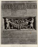 A Carved Panel Over a Doorhead. 