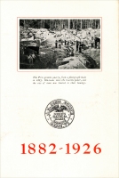 Front cover of the brochure “J. K. Pirie Estate, Barre, Vermont 1882 – 1926, ” Pirie’s Genuine Barre Granite, J. K. Pirie Estate, circa 1926