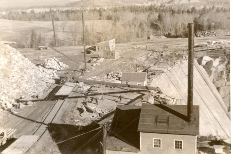 Photographs of the J. K. Pirie Granite Quarry / Railroad Photographs