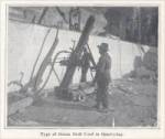 “Type of Steam Drill Used in Quarrying.” (circa 1904)