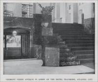 “Vermont Verde Antique in Lobby of the Hotel Traymore, Atlantic City.” New Jersey