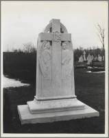“Sheil Memorial, All Saints Cemetery, Des Plaines, Ill. For the family of Bishop B. J. Sheil of Chicago.” 1940