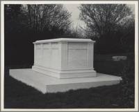 “Black Sarcophagus, Mansfield, Ohio. For Frank Black, president of the Ohio Brass “Company” 1940